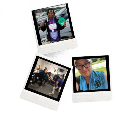 Groupe de photos Polaroid